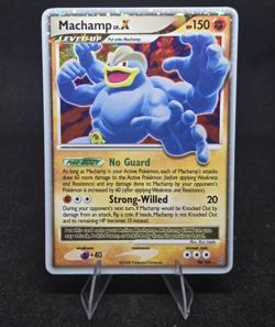Pokemon TCG Machamp LV.X 98/100 Stormfront Ultra Rare Holo English 150HP - Image 1