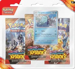Pokemon TCG SV Surging Sparks: 3-Pk Booster Blister - Zapdos / Quagsire NEW - Image 2