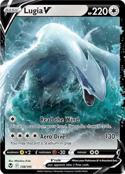 Holofoil - Lugia V - 138/195 / NM / English Pokemon TCG - Image 1