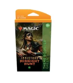1x Innistrad: Midnight Hunt Theme Booster Pack - Green - Factory Sealed - MTG Se - Image 1