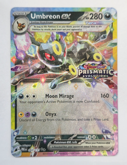 Umbreon ex - (Prismatic Evolutions Stamp) 060/131 Pokemon TCG - Image 1