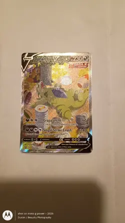 Tyranitar V Alternate Full Art 155/163 Battle Styles Ultra Rare Holo Eng 2021 - Image 2