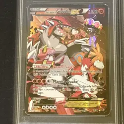PSA 1 Pokemon Double Crisis Team Aqua's Kyogre EX & Team Magma's Groudon EX Sequ - Image 2