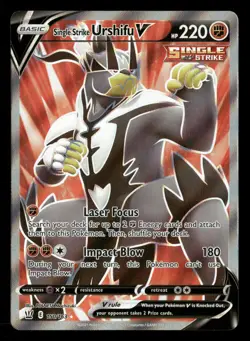Single Strike Urshifu V - 150/163 - Ultra Rare - Battle Styles - Pokemon - NM/M - Image 1