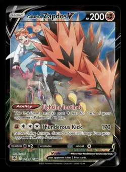 Galarian Zapdos V - TG19/TG30 - Ultra Rare - Astral Radiance - Pokemon - NM/M - Image 1