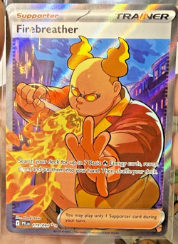 Pokemon Full Art Trainer Lot of 3 - Holo NM - Fire Breather - Eri - Ruffian 0622 - Image 5