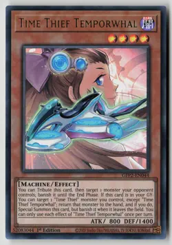 Yugioh Time Thief Temporwhal GFP2-EN044 1st Edition Ultra Rare NM - Image 1
