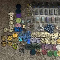 Pokemon TCG Accessory Unique Lot - Coins - Markers - Dice - Pins Tons And Tons - Image 4