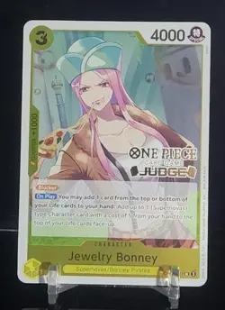 Jewelry Bonney Judge Pack Vol. 7 Foil Stamped One Piece Promo OP10-107 - Image 1