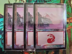 Mountain NM Foil Retro Frame Dominaria Remastered MTG FREE SHIPPING - Image 3