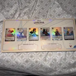 Disney Lorcana Curator's Collection Heroines Princess Edition Promo Box IN HAND - Image 2