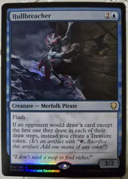 Hullbreacher FOIL Commander Legends MTG NM - Image 1