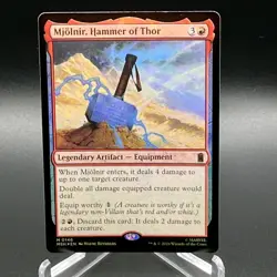 Mjolnir, Hammer of Thor - 146 - MTG: Marvel Super Heroes - Mythic - Foil - Nm - Image 1