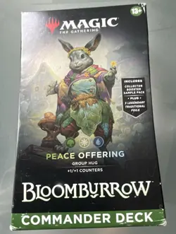 Wizards of the Coast MTG Bloomburrow Commander Deck Peace Offering Group Hug 100 - Image 1