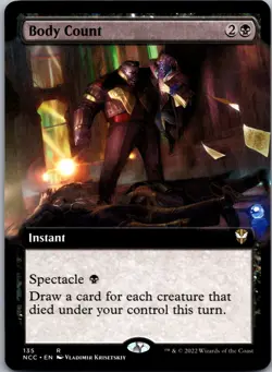 Commander: Streets of New Capenna #135 Body Count (Extended Art) - Image 1