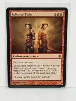 MTG Splinter Twin Rise of the Eldrazi Magic The Gathering Enchantment Aura - Image 1