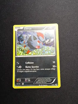HOLO Zorua 11/12 MacDonald's Macdo Mcdo 2013 Carte Pokemon FR - Image 1