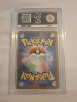 ACE 10 Glaceon Ex SAR 206/187 SV8A Terastal Festival Japanese Pokemon Card - Image 2