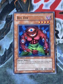Yugioh! Big Eye MRD-017 VINTAGE 1st Ed NM - Image 1