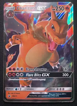 Pokemon Charizard GX SM211 Black Star Promo Holo (Near Mint) - Image 1