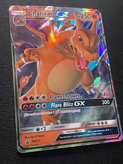 Pokemon Charizard GX SM211 Black Star Promo Holo (Near Mint) - Image 2