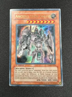 Yu-Gi-Oh! Ancient Gear Golem (LP) 1st Edition TLM-EN006 The Lost Millennium - Image 1