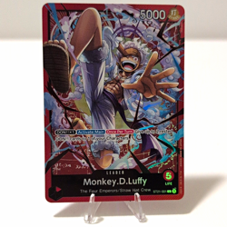 Bandai One Piece CCG Monkey D. Luffy ST21-001 Leader Foil 5000 EN - Image 1
