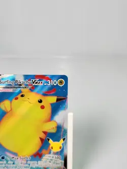 Surfing Pikachu VMAX 009/025 Full Art Ultra Rare Celebrations Pokemon Card - Image 3