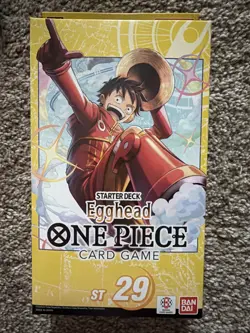 One Piece EGGHEAD Starter Deck ST-29 Card Game TCG Factory Sealed English - Image 1