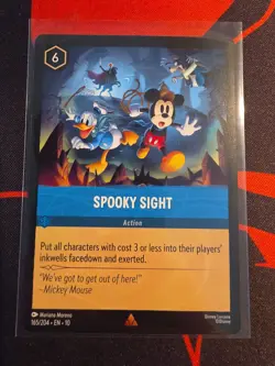 Spooky Sight 165/204 Whispers in the Well Disney Lorcana Regular NM - Image 1