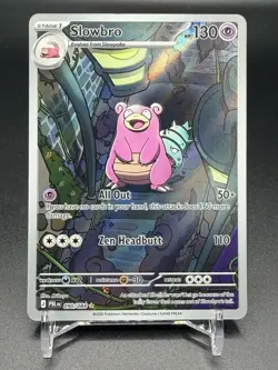 090/084 Slowbro IR - Pokemon TCG: Pitch Black - Near Mint/Mint - Image 1