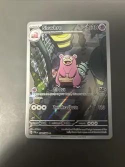 Pokemon TCG Slowbro 090/084 Illustration Rare IR Pitch Black Near Mint - Image 1