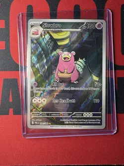 Pokemon TCG Slowbro 090/084 Illustration Rare IR Pitch Black Near Mint - Image 1