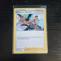 Pokemon Professor Burnet SWSH: Sword & Shield Promo Cards SWSH167 Near Mint NM - Image 1