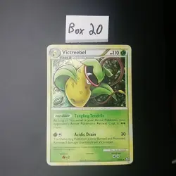 Victreebel HS-Triumphant 12/102 COSMO SWIRL Holo Rare - POKEMON CARD - MP - Image 1