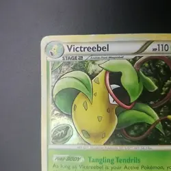 Victreebel HS-Triumphant 12/102 COSMO SWIRL Holo Rare - POKEMON CARD - MP - Image 2
