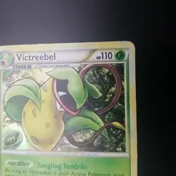 Victreebel HS-Triumphant 12/102 COSMO SWIRL Holo Rare - POKEMON CARD - MP - Image 3