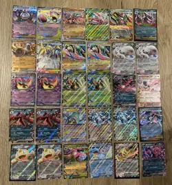 Pokemon TCG Huge Mixed Lot Of 30 Ex Holo Cards NM/M MEGA ex - Image 1