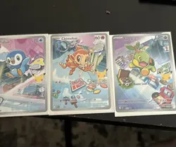 Pokemon First partner collection series 1 NM promo cards black star promo gen 4 - Image 2