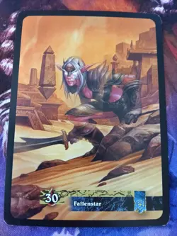 WOW TCG - Warrior Deck + Extras - Fallenstar - 70 Cards - Image 1
