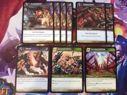 WOW TCG - Warrior Deck + Extras - Fallenstar - 70 Cards - Image 3