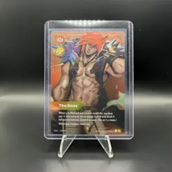 Riftbound League Of Legends Origins Foil Card OGN 310 Sett - The Boss - Image 1