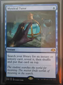 Magic The Gathering, Mystical Tutor, Dominaria Remastered, Regular - Image 1