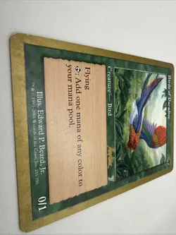 Birds of Paradise x1 MTG World Championship Decks 1x Magic Good Heavy Play HP - Image 2