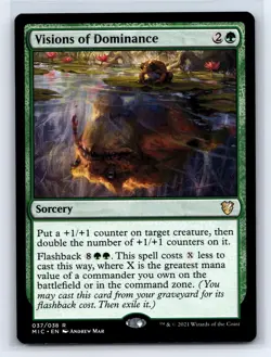 Visions of Dominance 37 Commander: Innistrad: Midnight Hunt MTG LP - Image 1