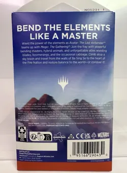 Magic: The Gathering Avatar The Last Airbender Booster Pack (4-Packs) - Image 2