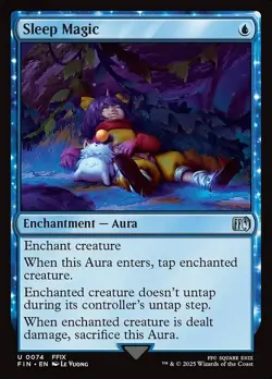 Sleep Magic x4 4x Final Fantasy NM MTG - Image 1