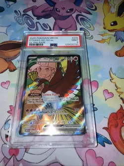 2025 POKEMON DRI EN-DESTINED RIVALS ULTRA RARE #209 ETHAN'S HO-OH EX PSA 9 - Image 1