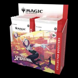 MTG Magic the Gathering: Spiderman Collector Booster Box Sealed - Image 1