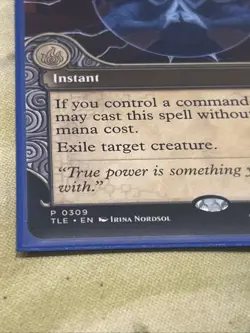 Deadly Rollick Promo Avatar The Last Airbender TLE MTG 0309 Commander - Image 2